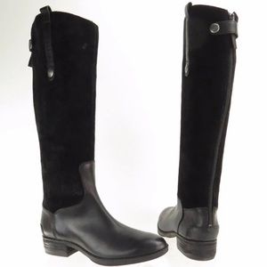 Sam Edelman Pembroke riding boots black size 8